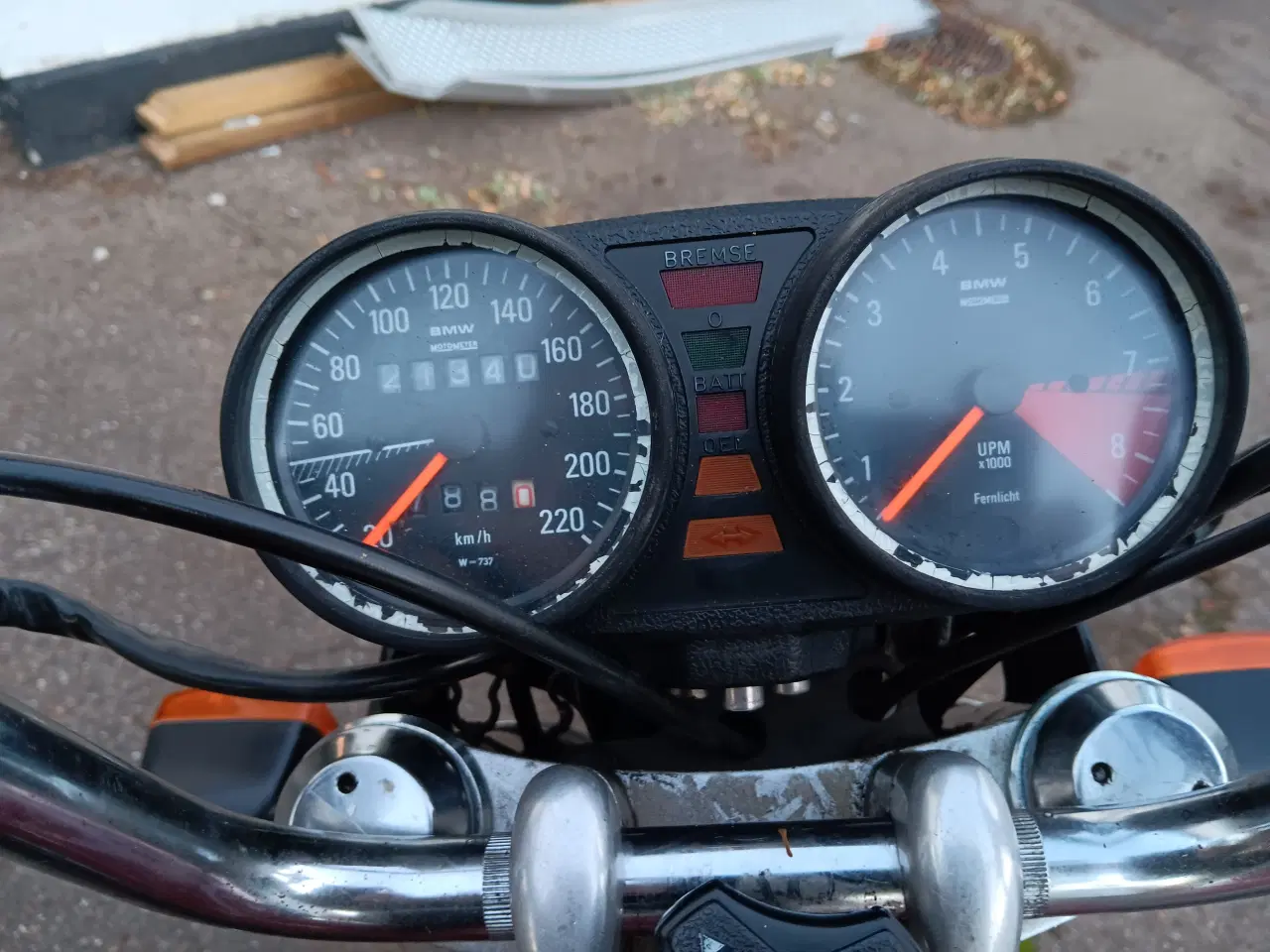 Billede 5 - Bmw r750 nysynet med plader