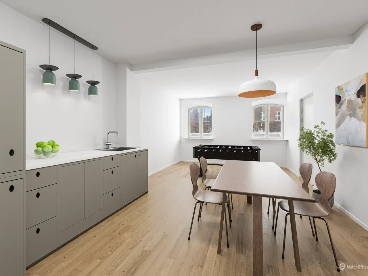 Billede 2 - Kontor i parterre med central placering