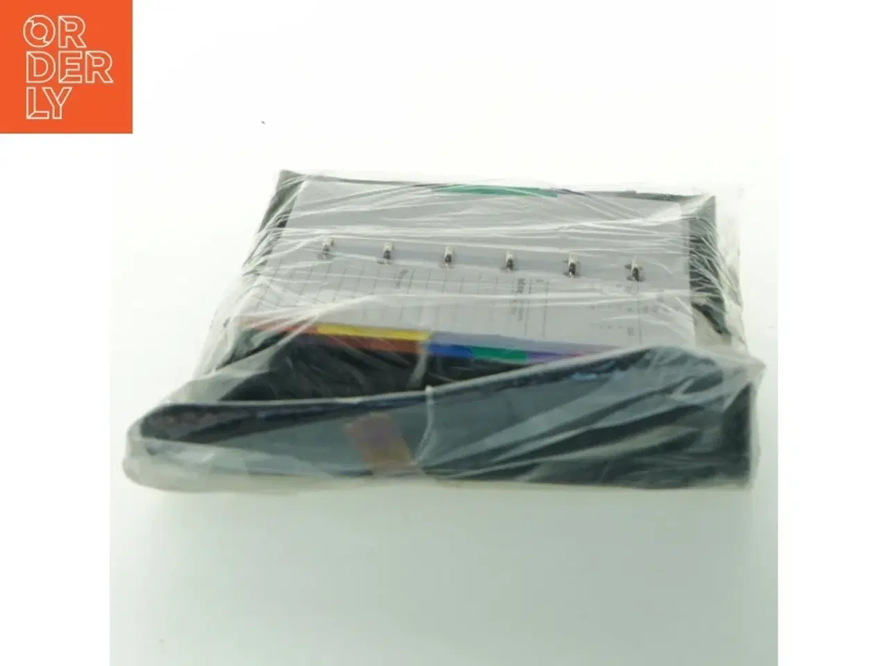 Billede 3 - Sort ringbind med inddelingsblade (str. 28 cm)