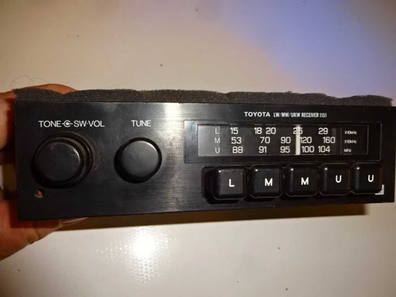 Billede 1 - Toyota autoradio Receiver 1151