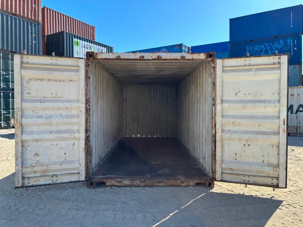 Billede 2 - 20 fods Container- ID: MSKU 427231-6 