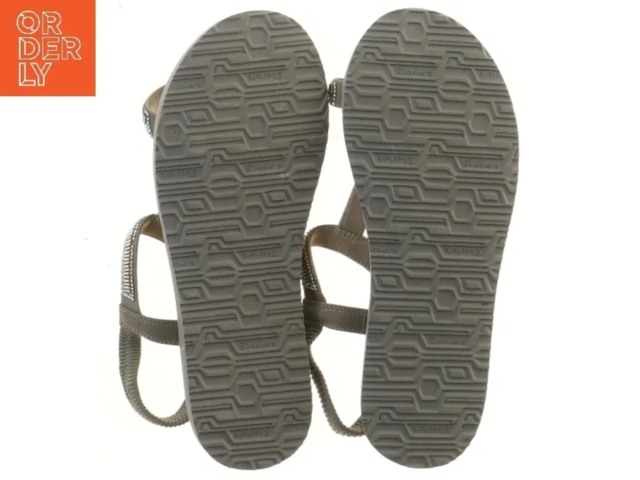 Billede 3 - Sandaler med perler fra Skechers (str. 41 længde 28,5 cm)