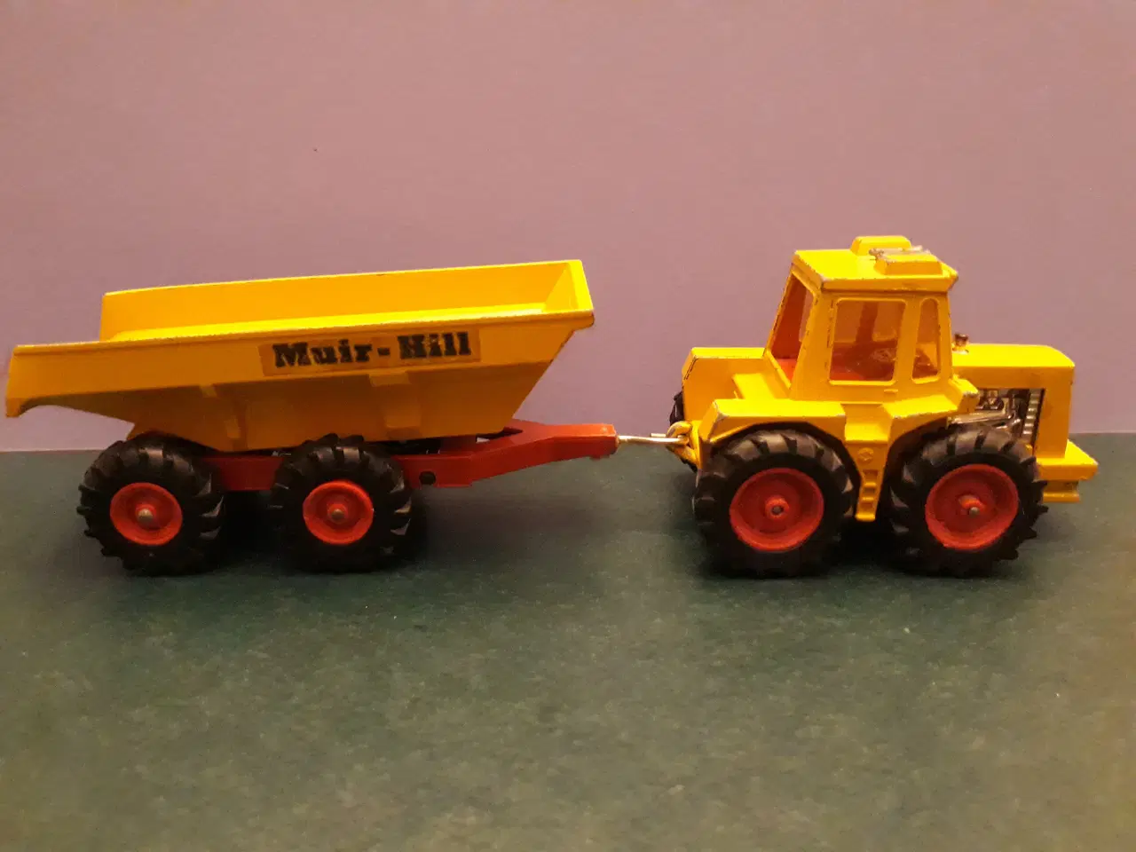 Billede 4 - Matchbox Muir-Hill Traktor med Tiptrailer