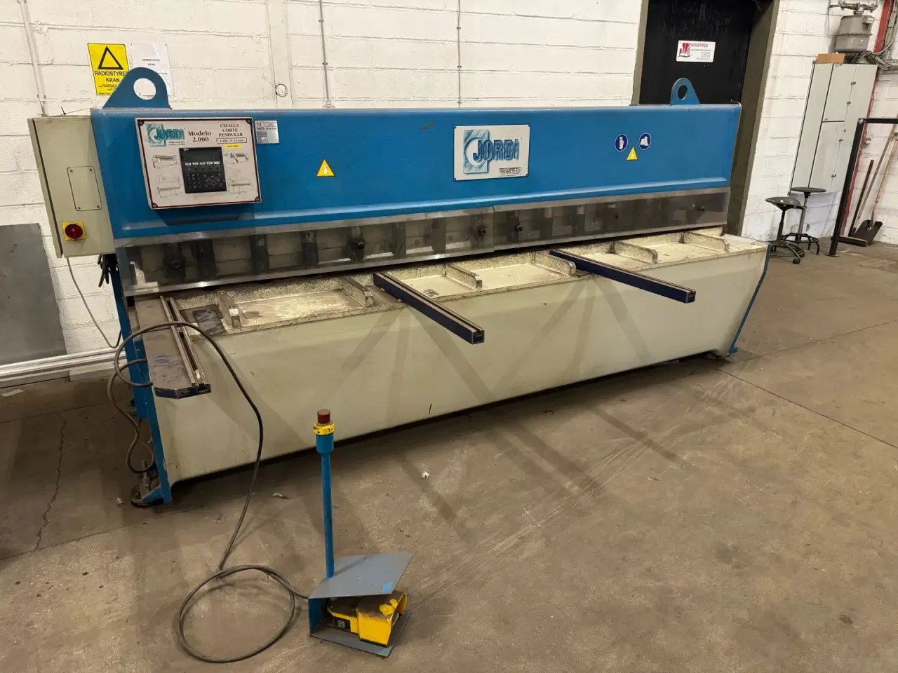 Billede 1 - Maskinsaks 3100 x 4 mm. Jordi