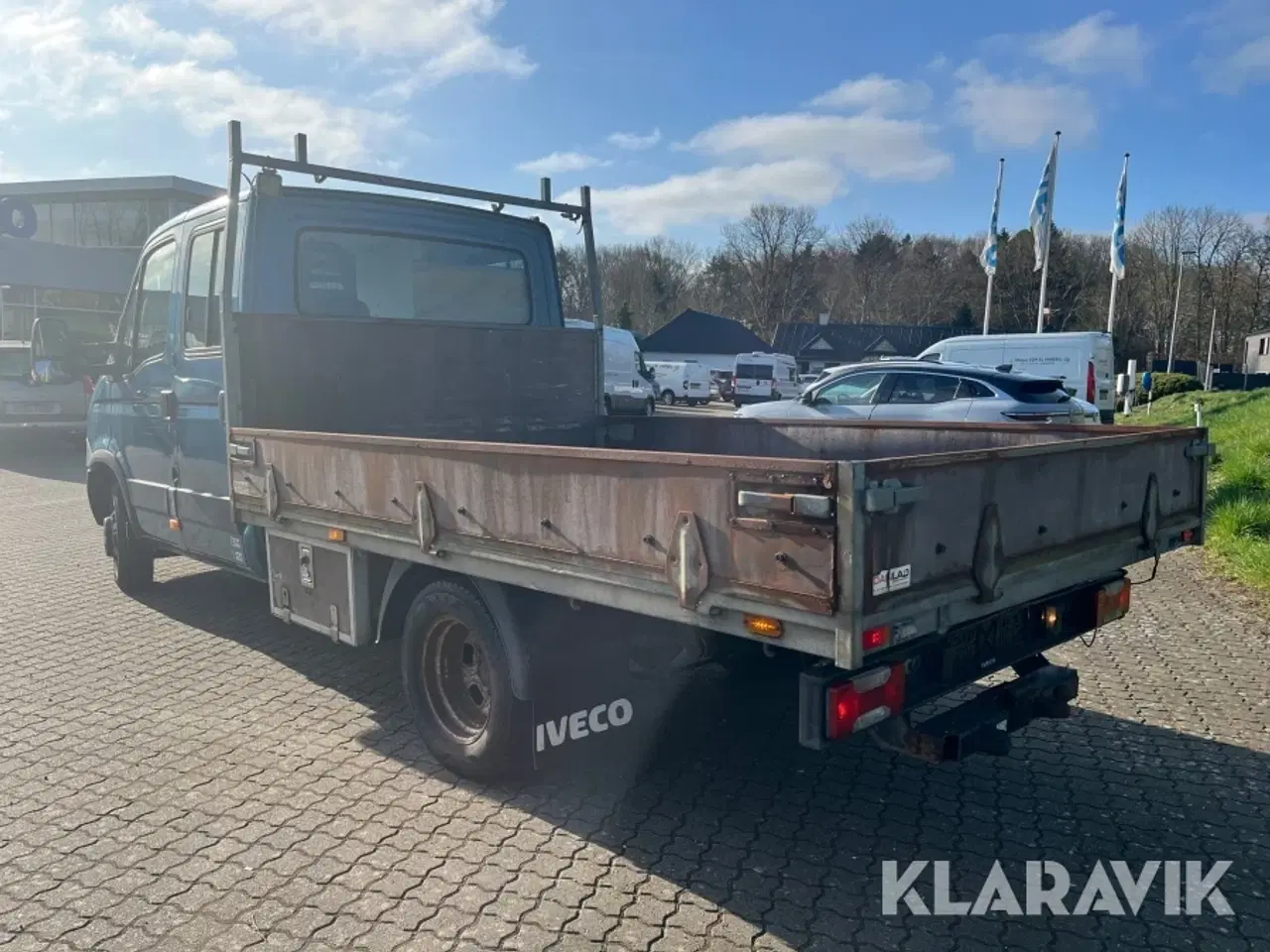Billede 7 - Varebil med lad IVECO Daily 35C D, 35c15L D, 6-G