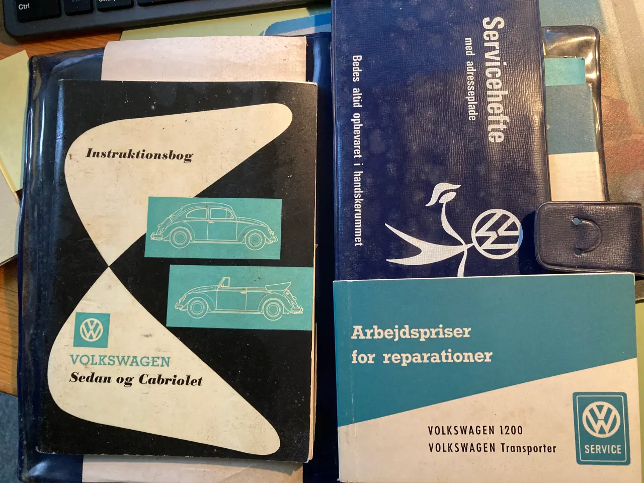 Billede 1 - Instruktionsbog VW