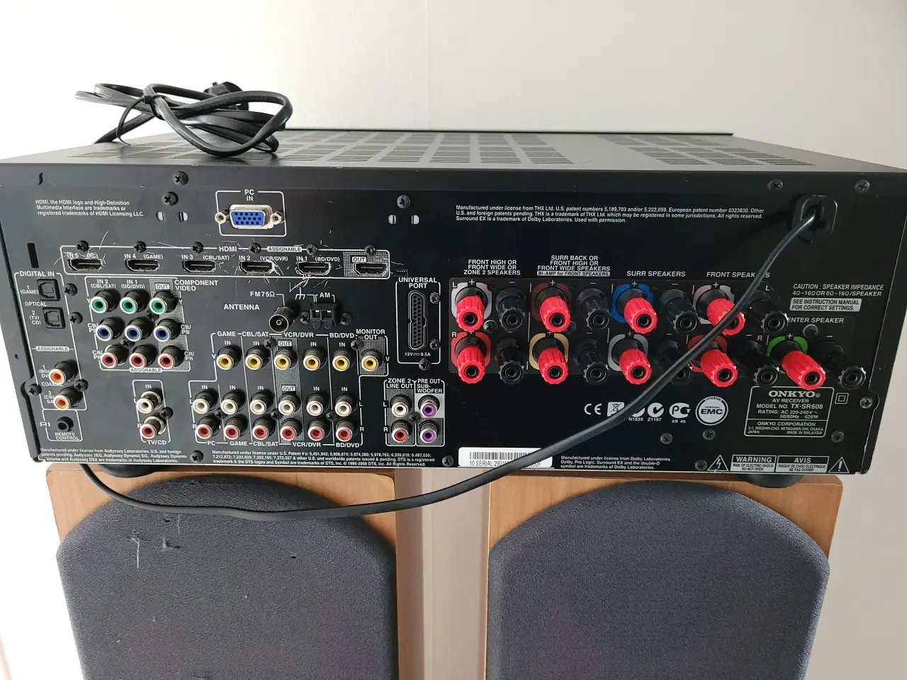 Billede 17 - Onkyo 7.2 + surround højttaler 