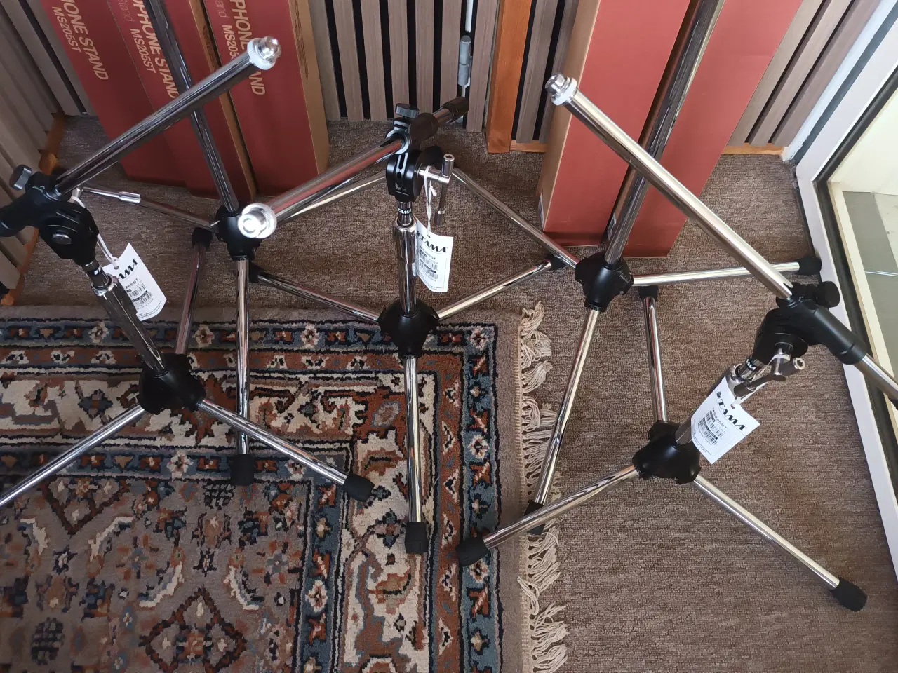 Billede 1 - 4 stk TAMA MS205ST Boom Microphone
