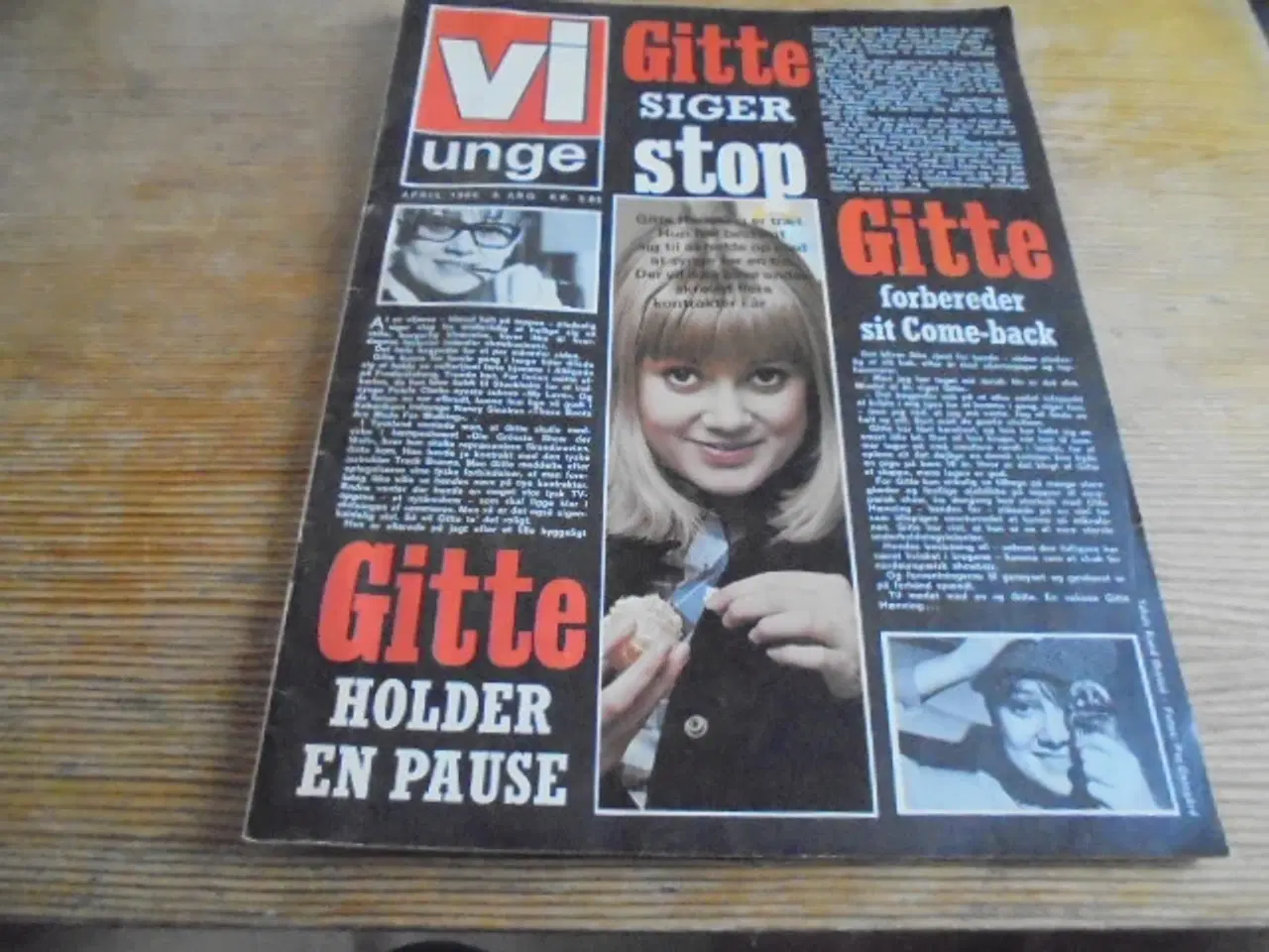 Billede 1 - Vi unge (magasin) fra april 1966  