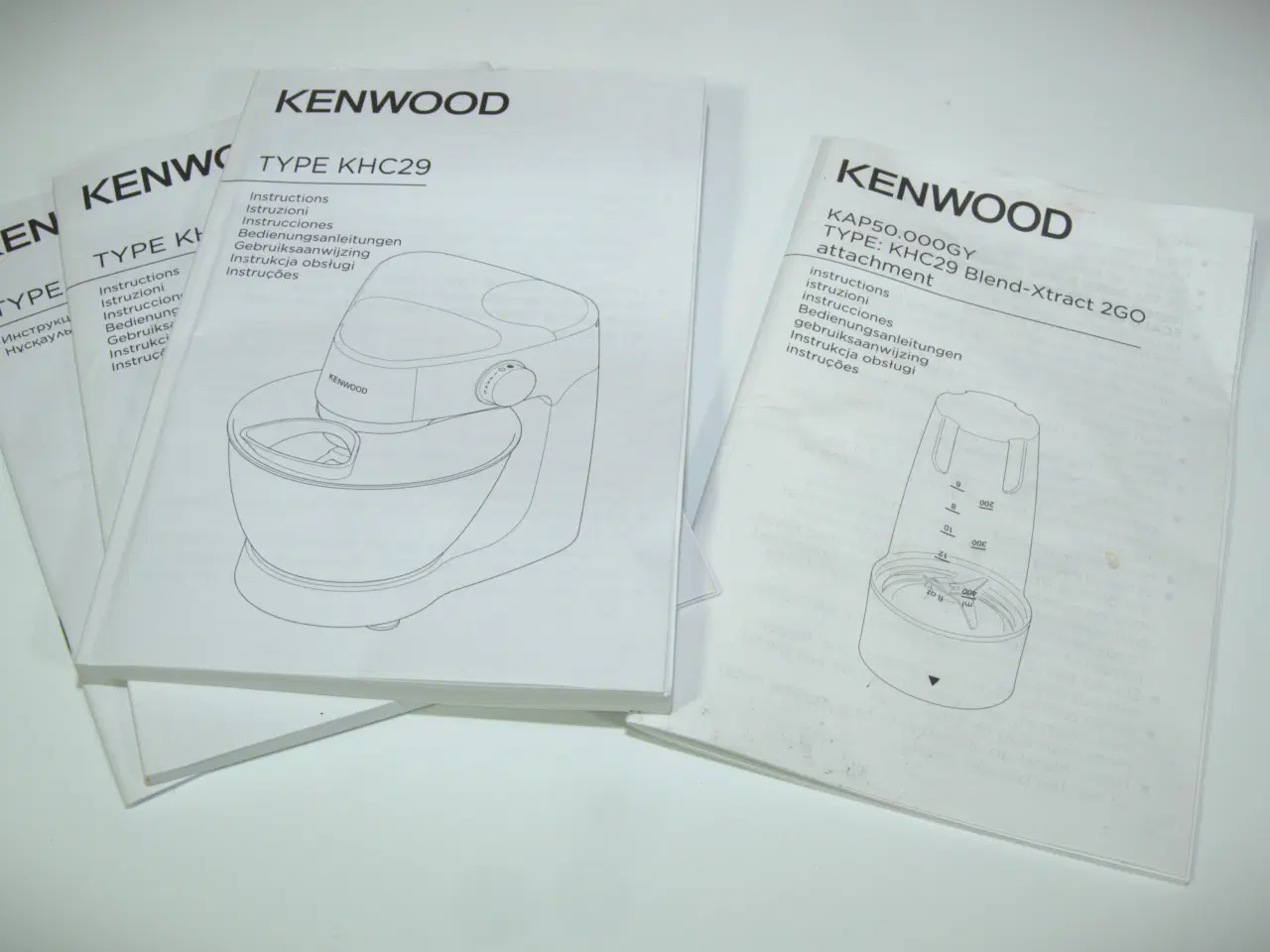 Billede 14 - Kenwood KHC29 Køkkenmaskine med meget tilbehør