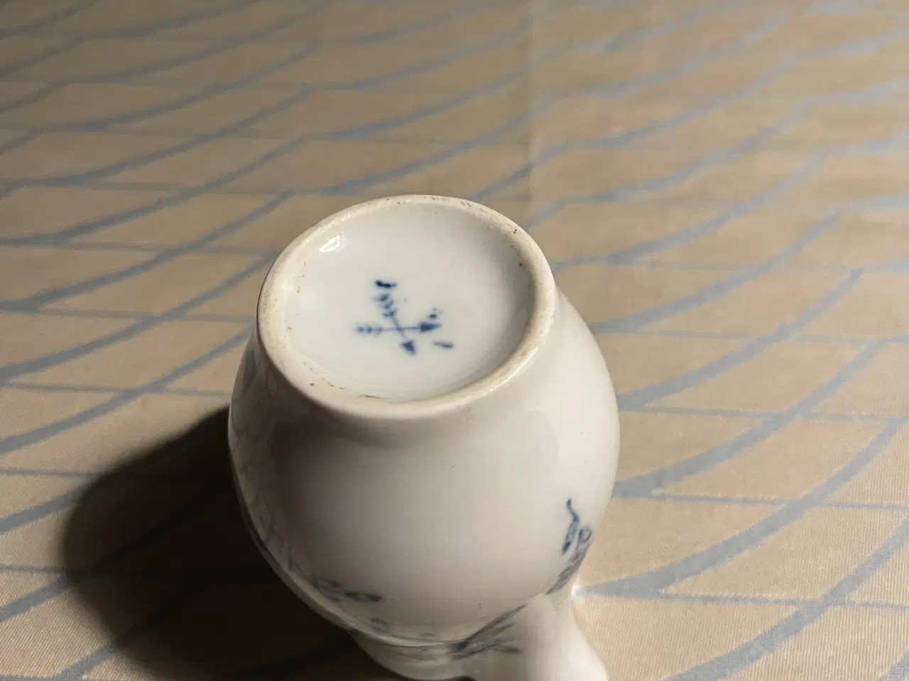 Billede 4 - Fattigmands musselmalet flødekander