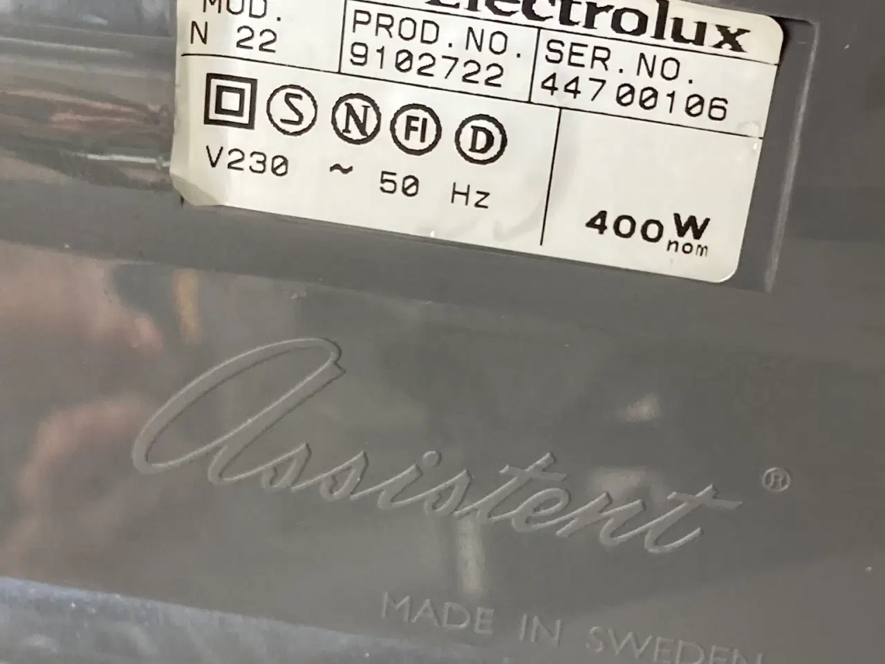 Billede 4 - Køkkenmaskine - Røremaskine Electrolux Assistent