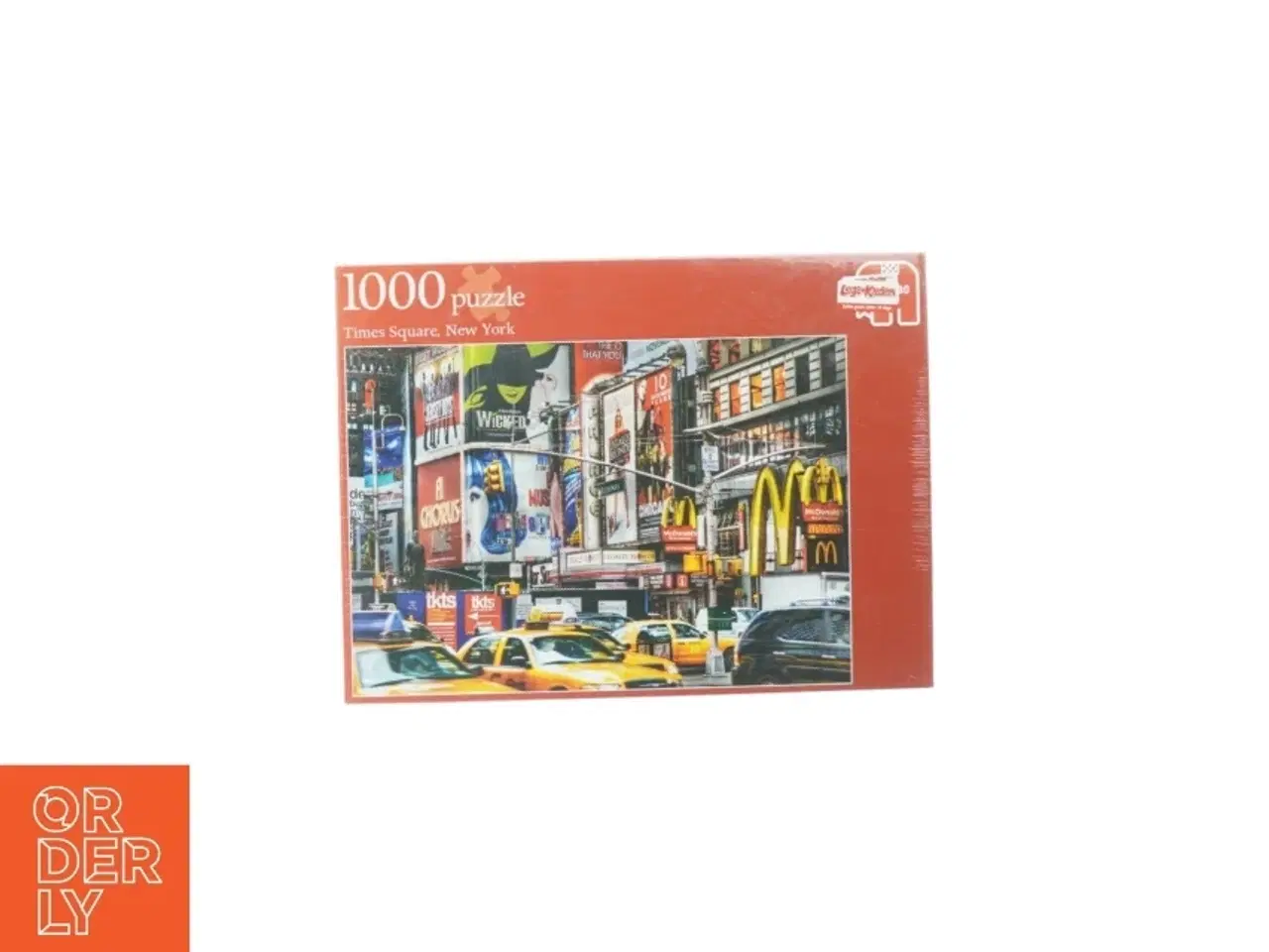Billede 1 - Puslespil med Times Square motiv fra Jumbo (str. 68 x 49 cm)