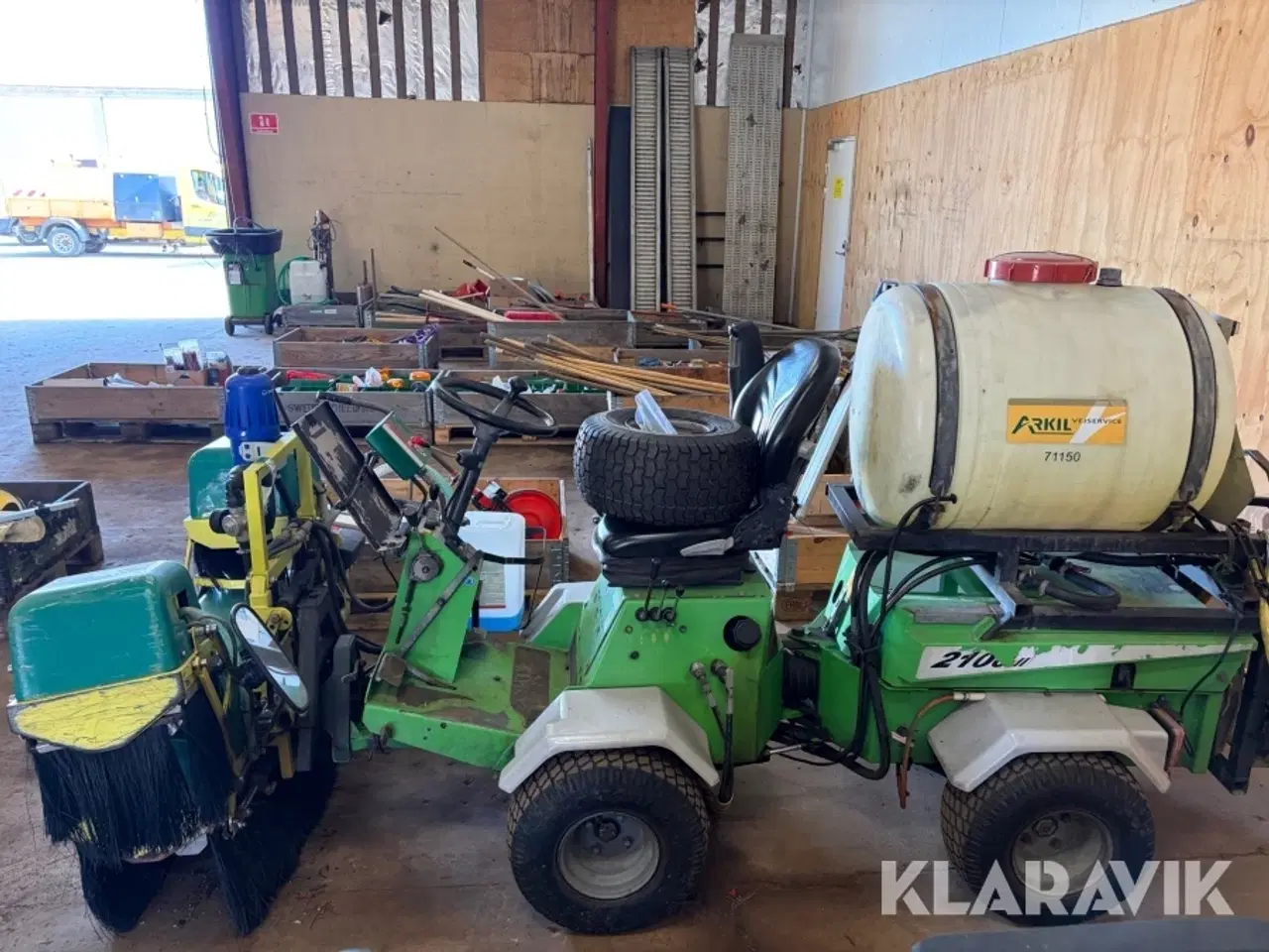 Billede 2 - Ukrudtsprøjte Egholm Park med tank