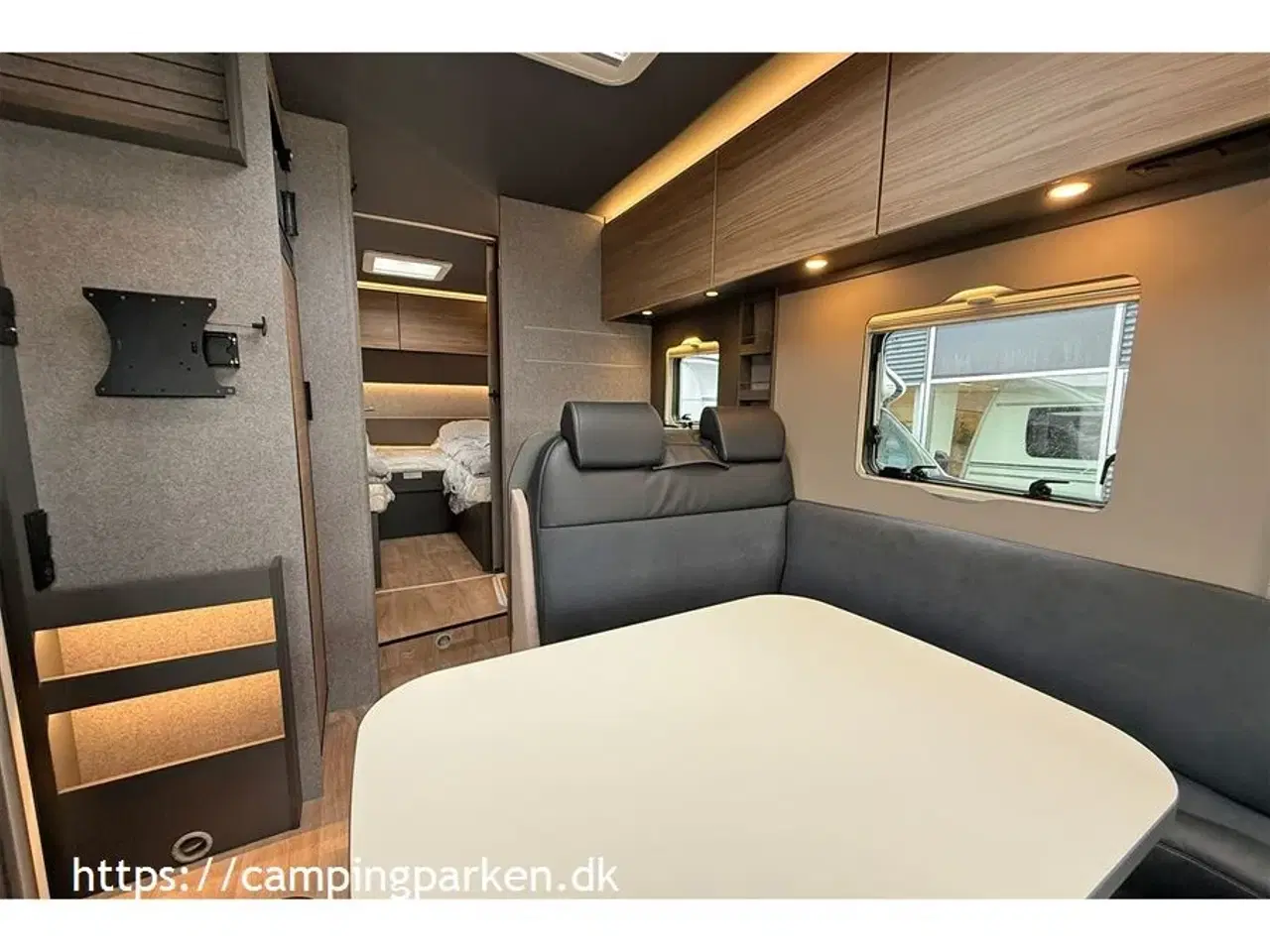 Billede 7 - 2025 - Dethleffs Trend I 7057 EB   Superflot Jubilæumsmodel. Ægte læder og alcantara, 180 hk, automatgear, enkeltsenge