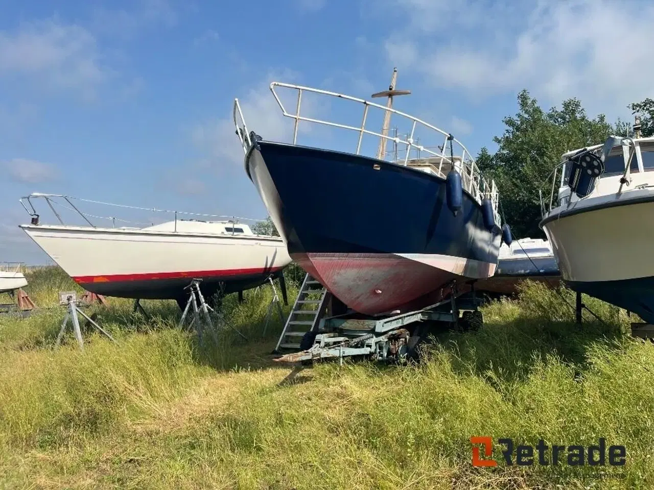 Billede 1 - - - - Yacht Stål yacth Clipper 35 For og agter kahyt