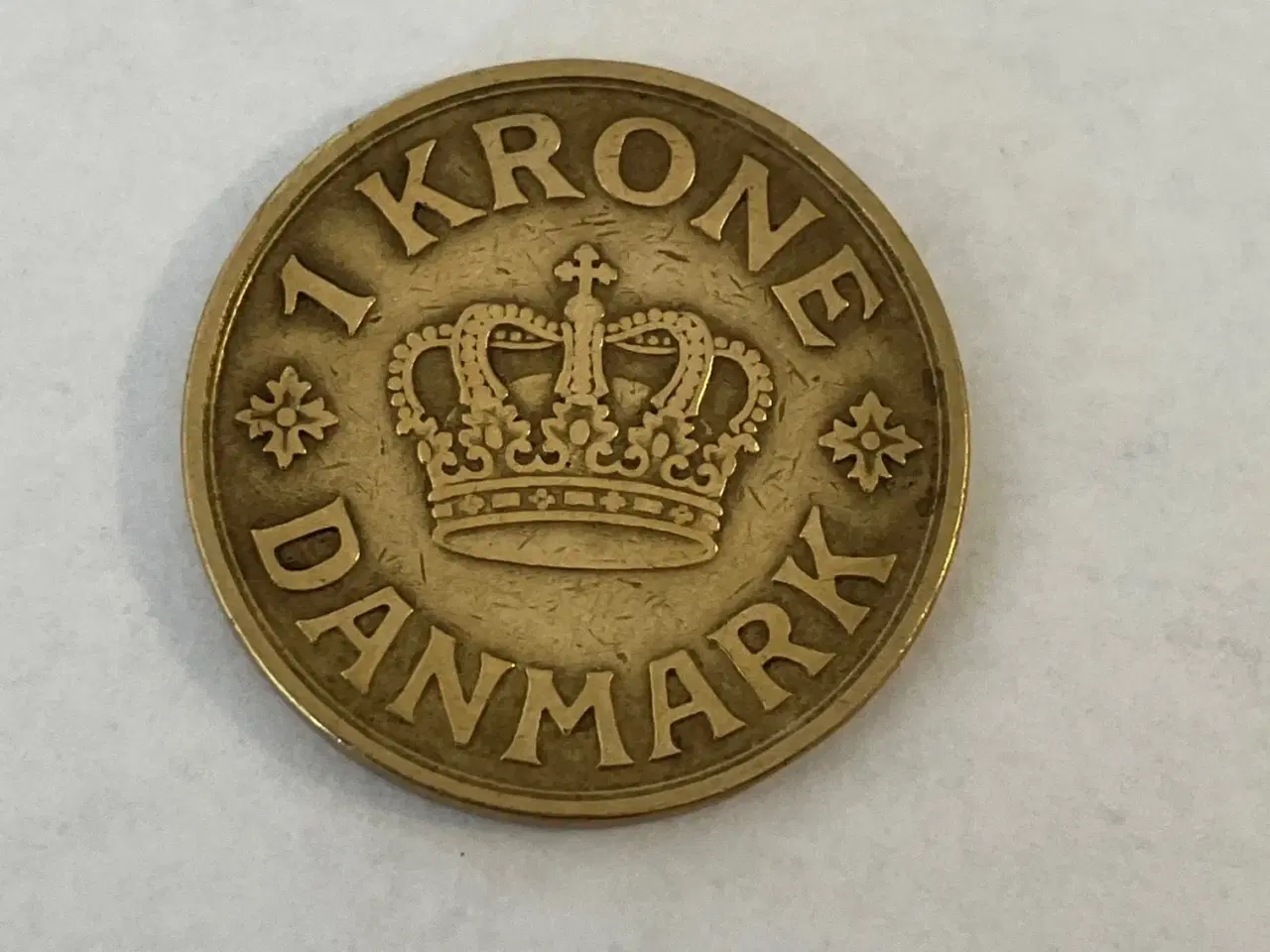 Billede 2 - 1 Krone 1940 Danmark - Renset