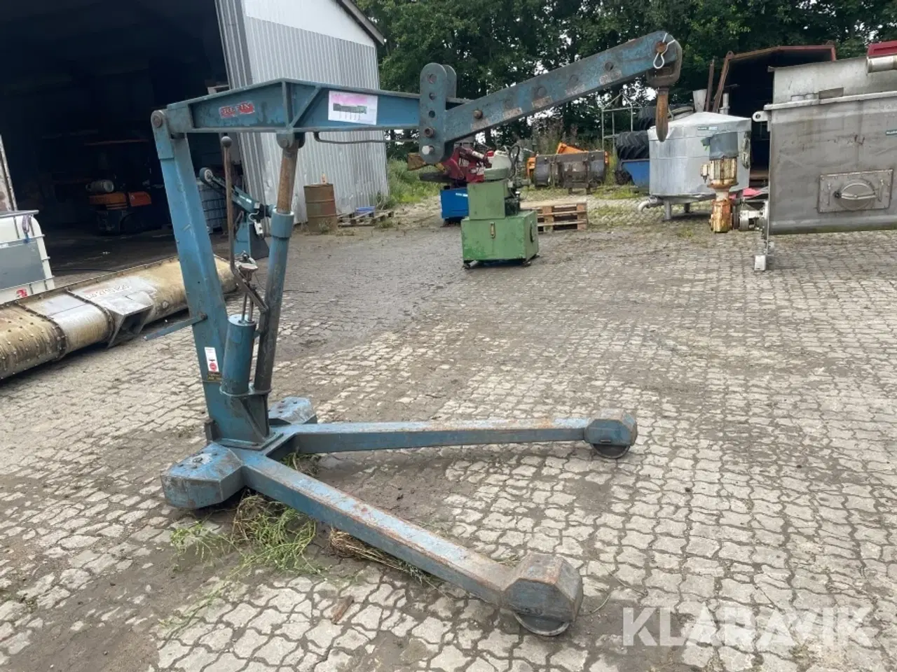 Billede 2 - Værkstedskran Refix 2500kg