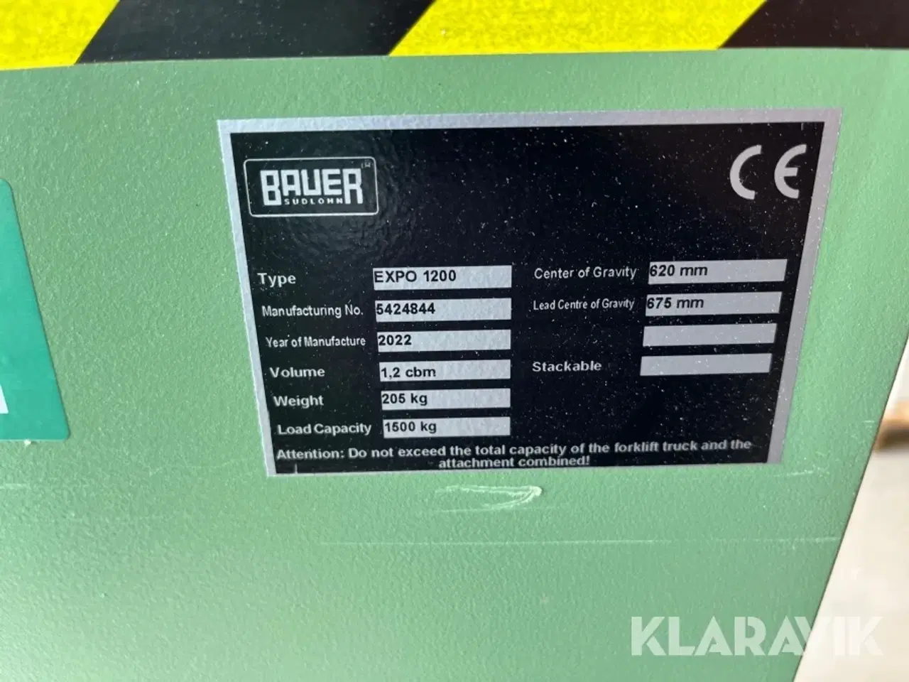 Billede 5 - Vippecontainer Bauer Expo 1200