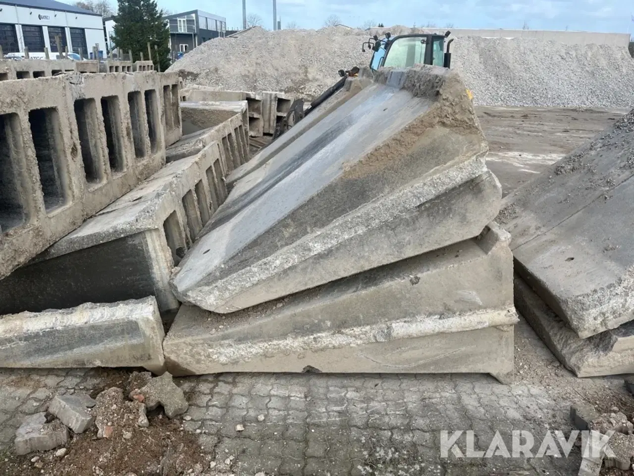 Billede 2 - A klodser beton +50styk