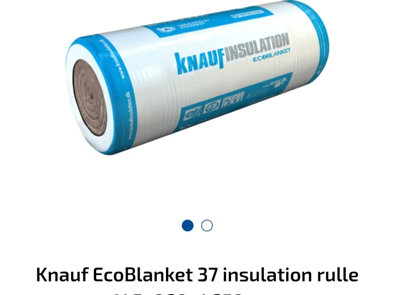 Billede 1 - Knauf EcoBlanket 37 insulation ruller