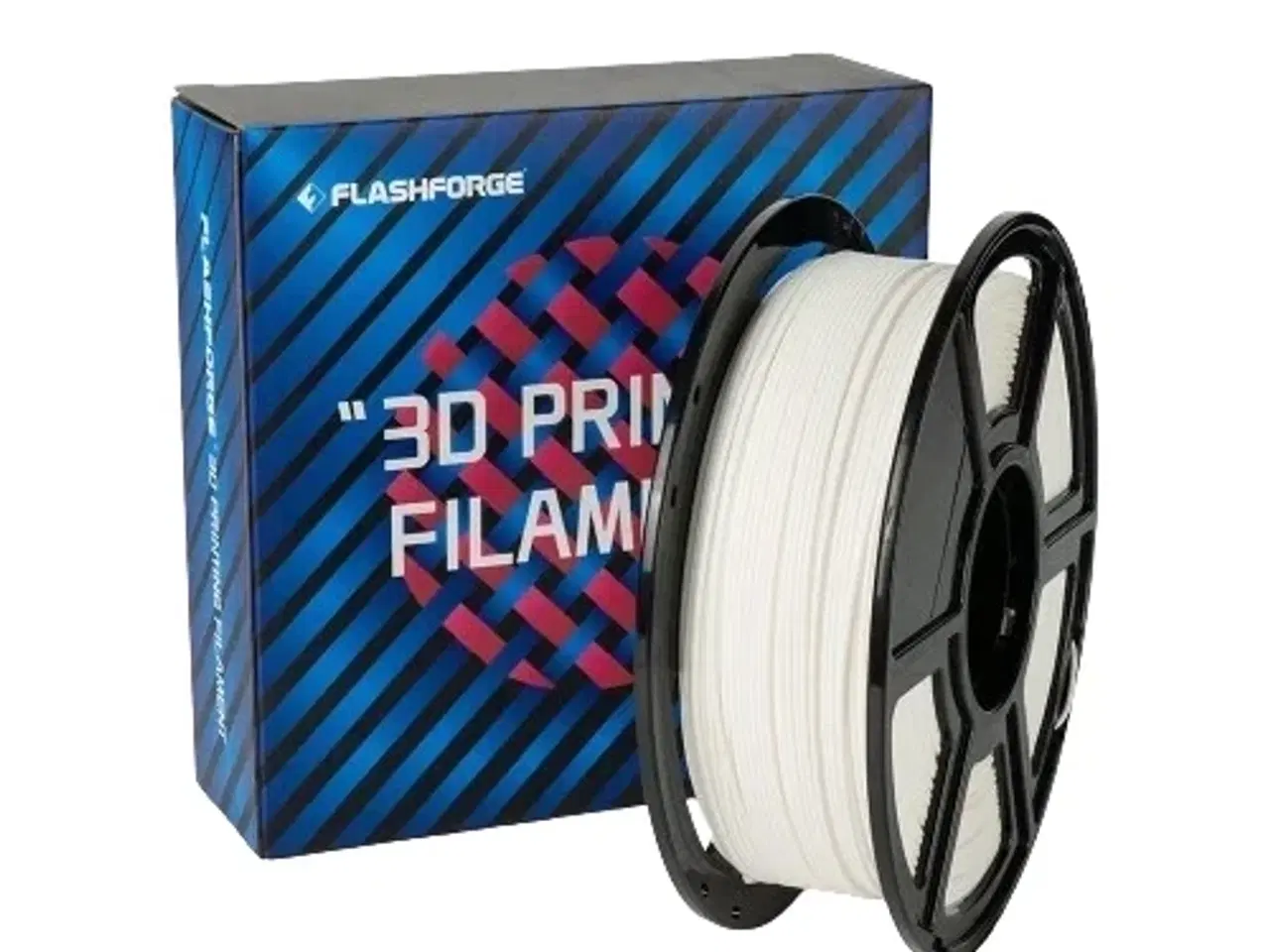 Billede 1 - Filament 3D-Print 1,0 kg PLA PRO Hvid