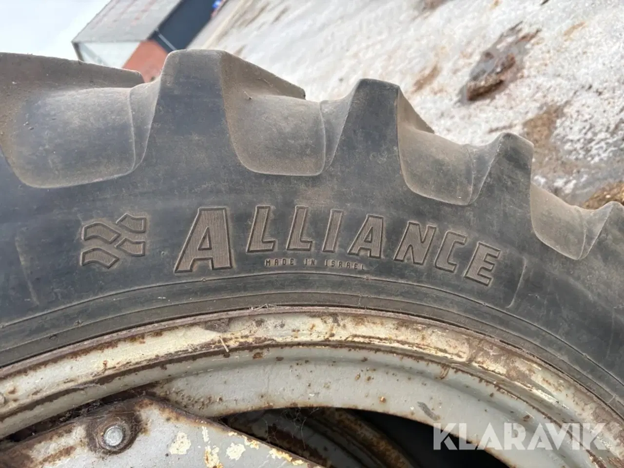 Billede 5 - Sprøjtehjul 4 styk Alliance + kléber