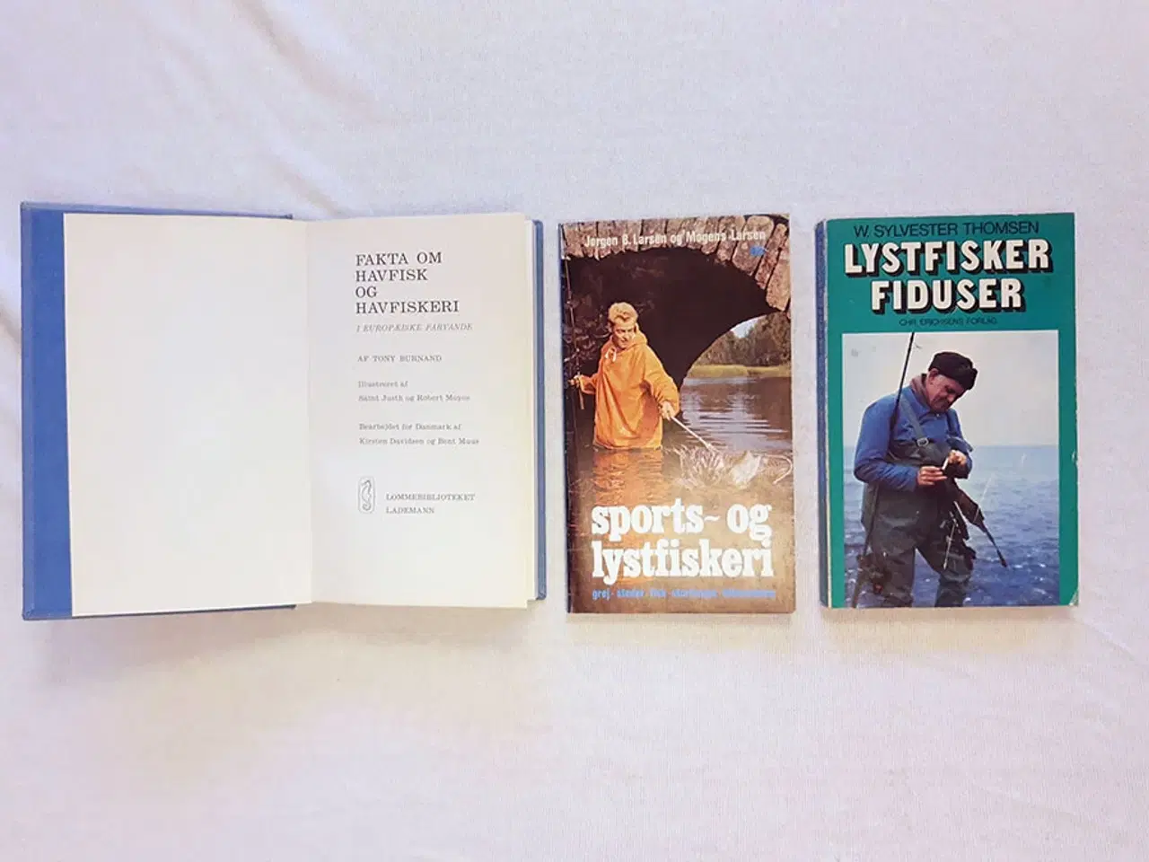 Billede 1 - Tre ældre fiskebøger sælges.