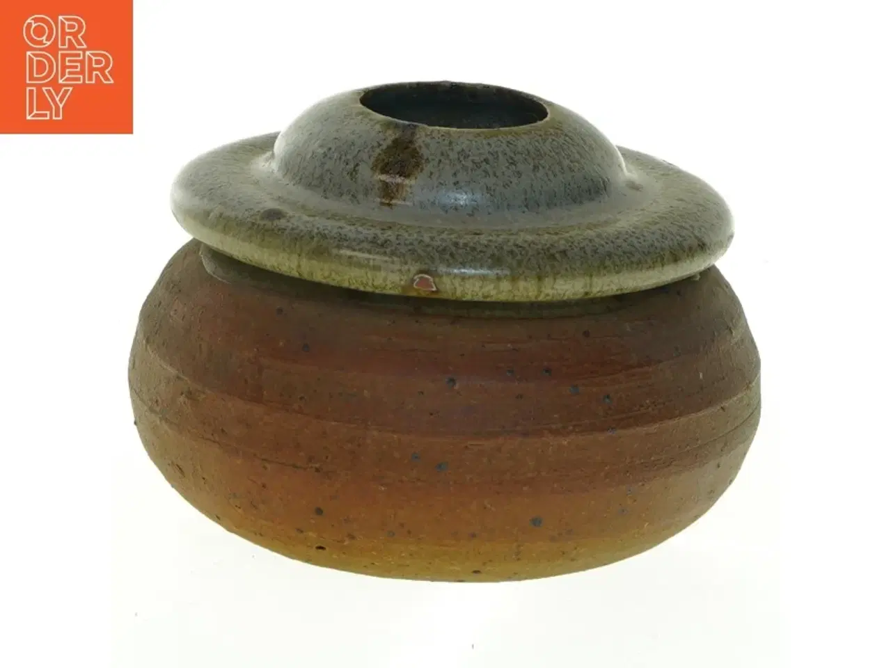 Billede 1 - Keramik vase (str. 14 cm diameter. højde, 9 cm)