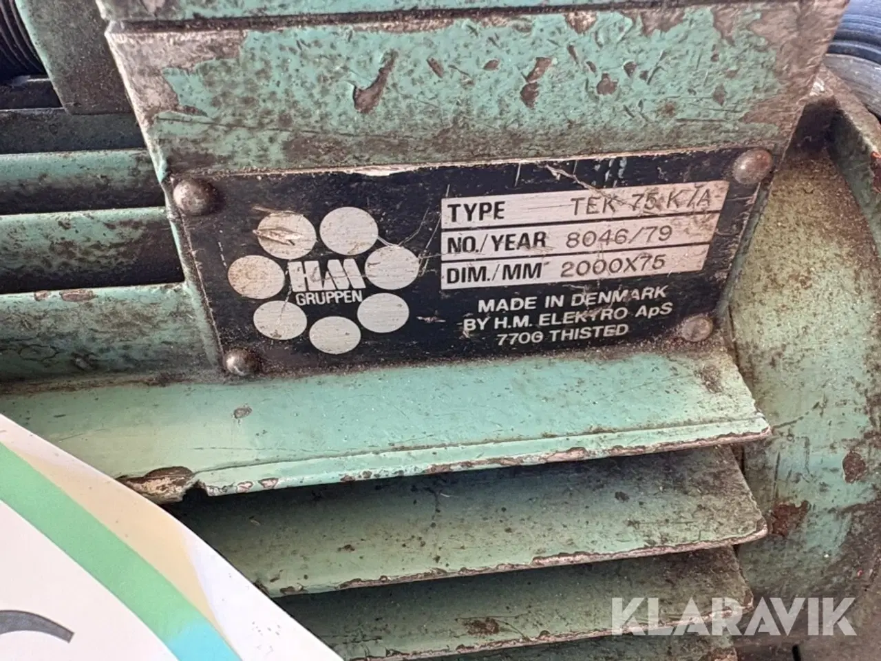 Billede 11 - Båndpudser HM TEK 75 K/A