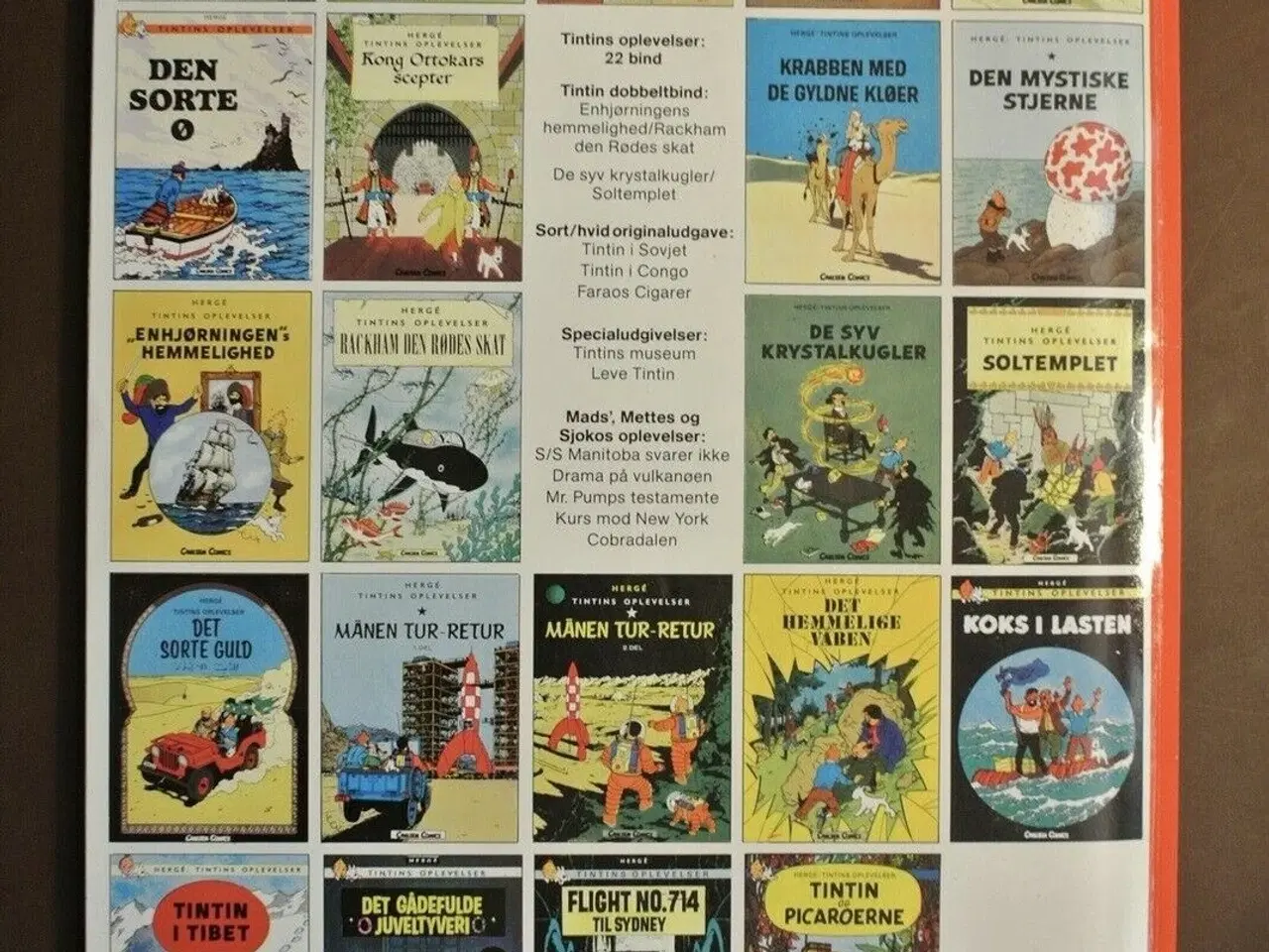 Billede 2 - tintins oplevelser 17 krabben med de gyldne kløer,