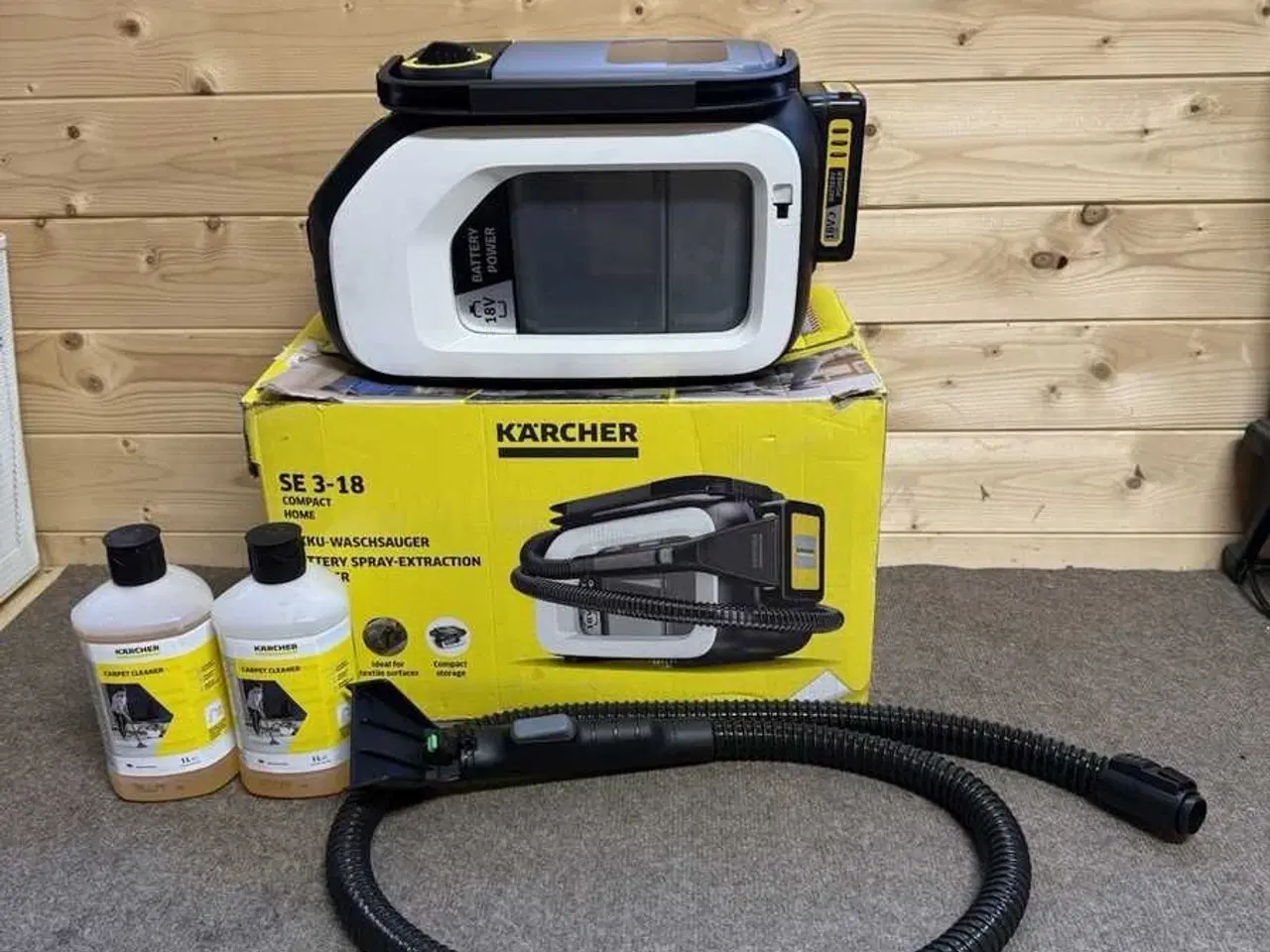 Billede 2 - Karcher tæpperenser udlejning, spotcleaner til lej