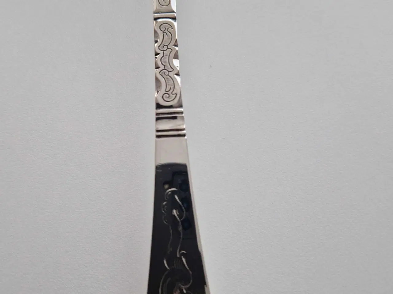 Billede 1 - 3 tårnet sølv suppeske