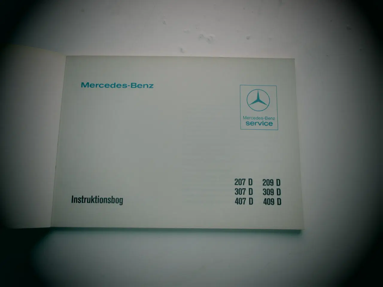 Billede 2 - Instruktionsbog  Mercedes  fra 207 d + andre  