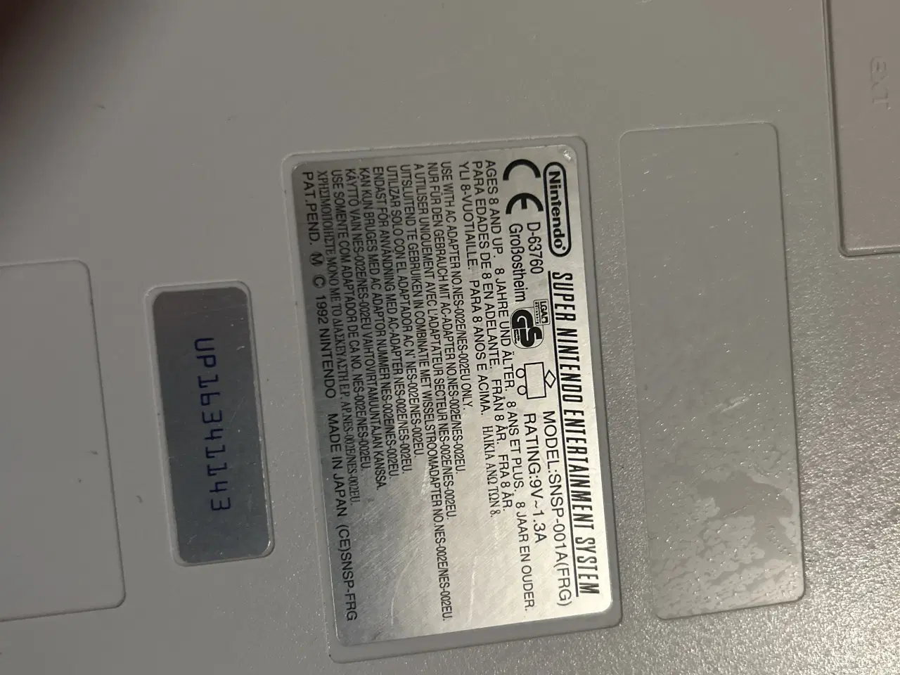 Billede 2 - Super Nintendo - Retro Spillekonsol