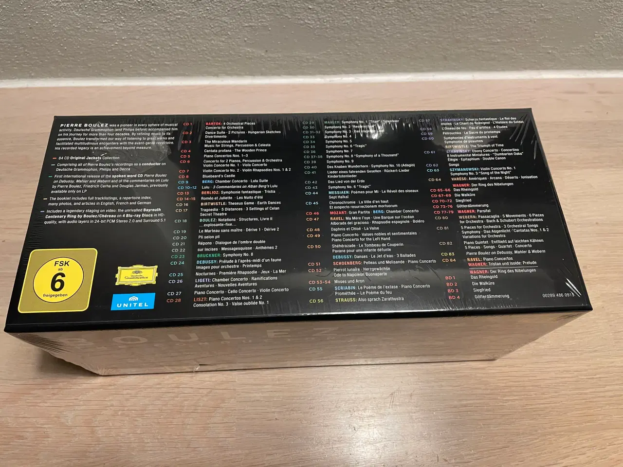 Billede 3 - PIERRE BOULEZ The Conductor - 84 CD og 4 BD