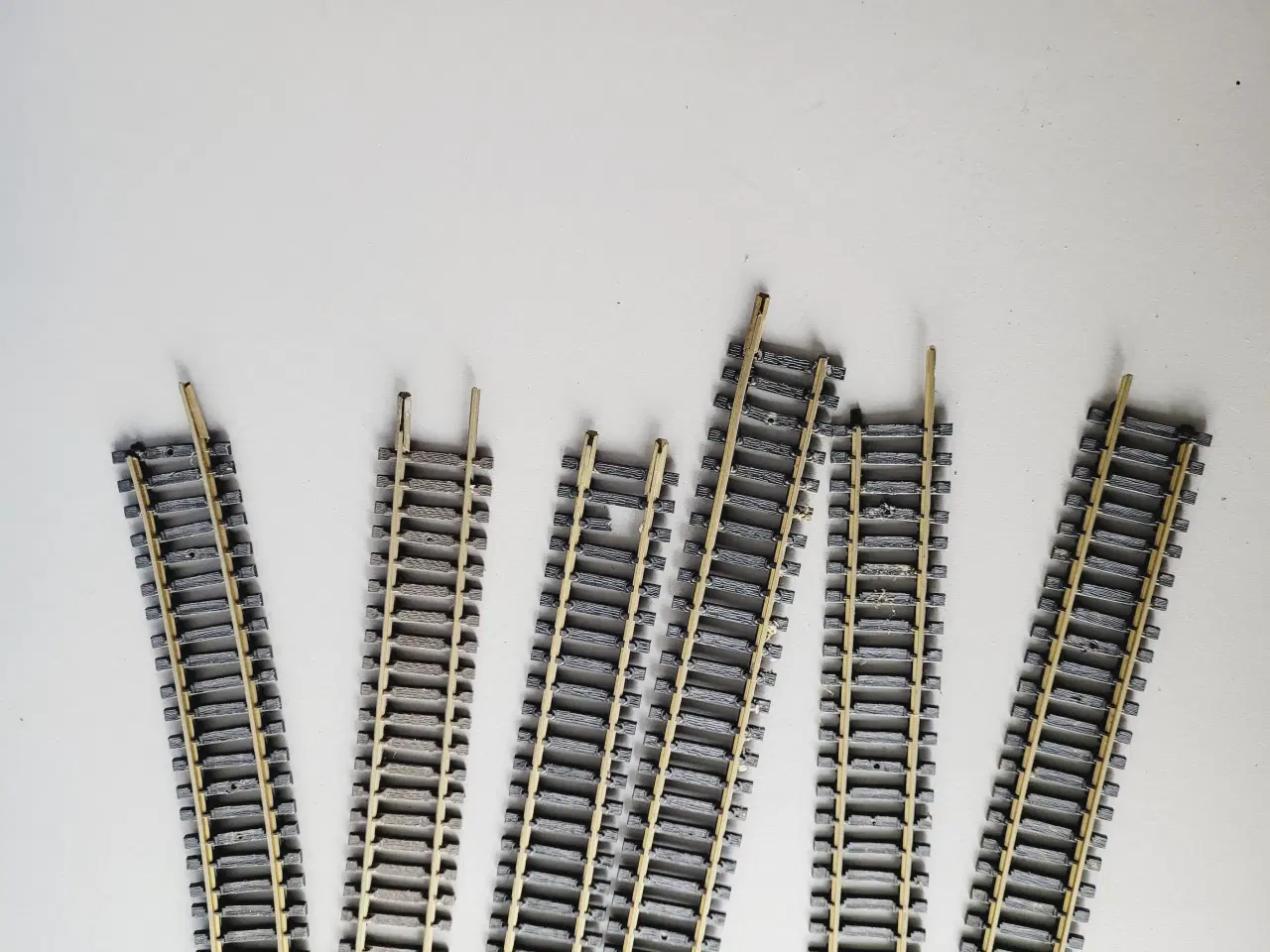 Billede 4 - ⭐️· Samling af FLEKSIBLE H0 Modeltogsspor