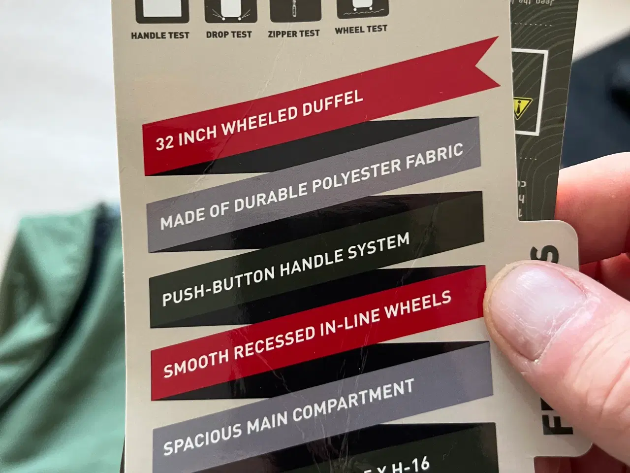 Billede 4 - Jeep Duffel Kuffert m. hjul