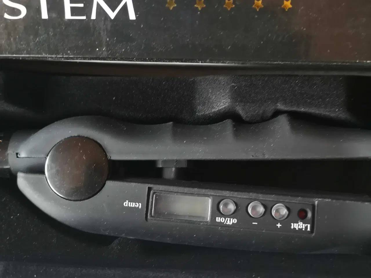 Billede 3 - Glatte jern med temperatur regulering 