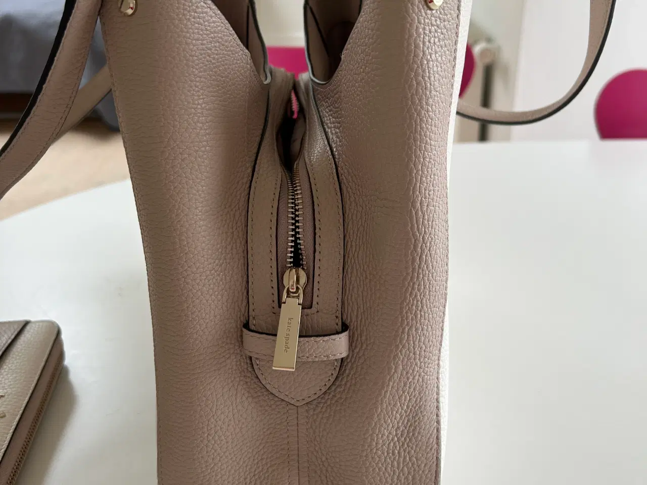 Billede 1 - Dame håndtaske - Kate Spade cream/sart rosa