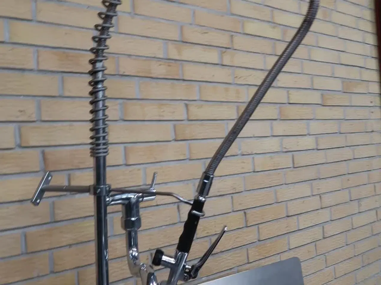 Billede 5 - Rustfri stålbord med vask & underhylde