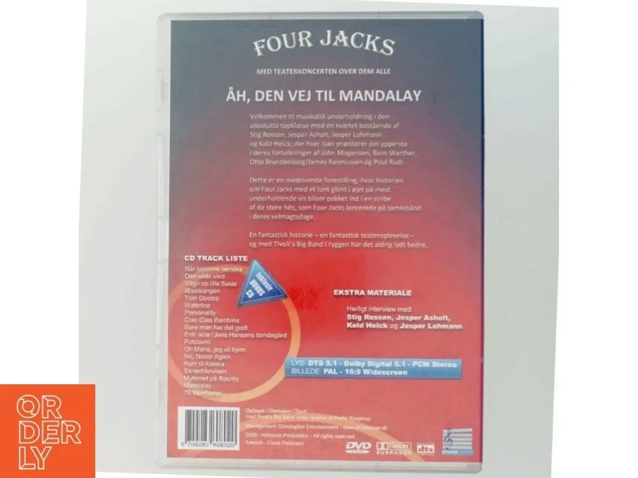 Billede 3 - Four Jacks - Åh, Den Vej Til Mandalay DVD