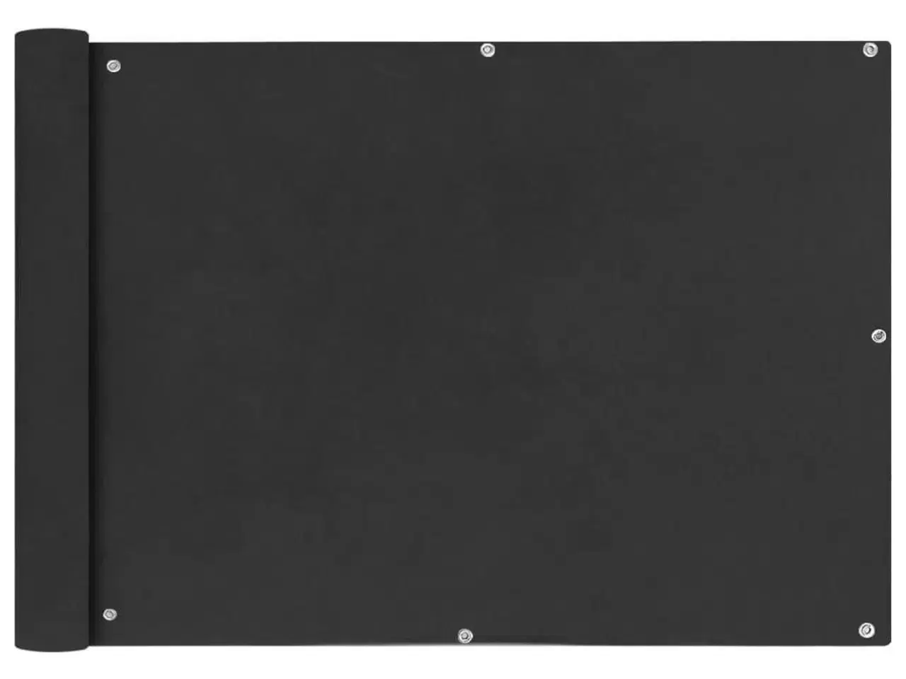 Billede 1 - Balkonafskærmning HDPE 75 x 400 cm antracitgrå