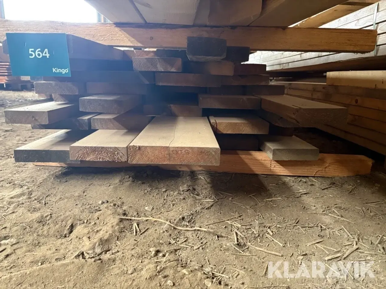 Billede 2 - Spærtræ cirka 150 meter (frasorteret C24)