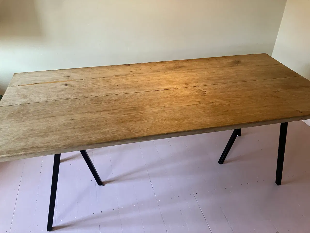 Billede 4 - Spisebord massiv eg