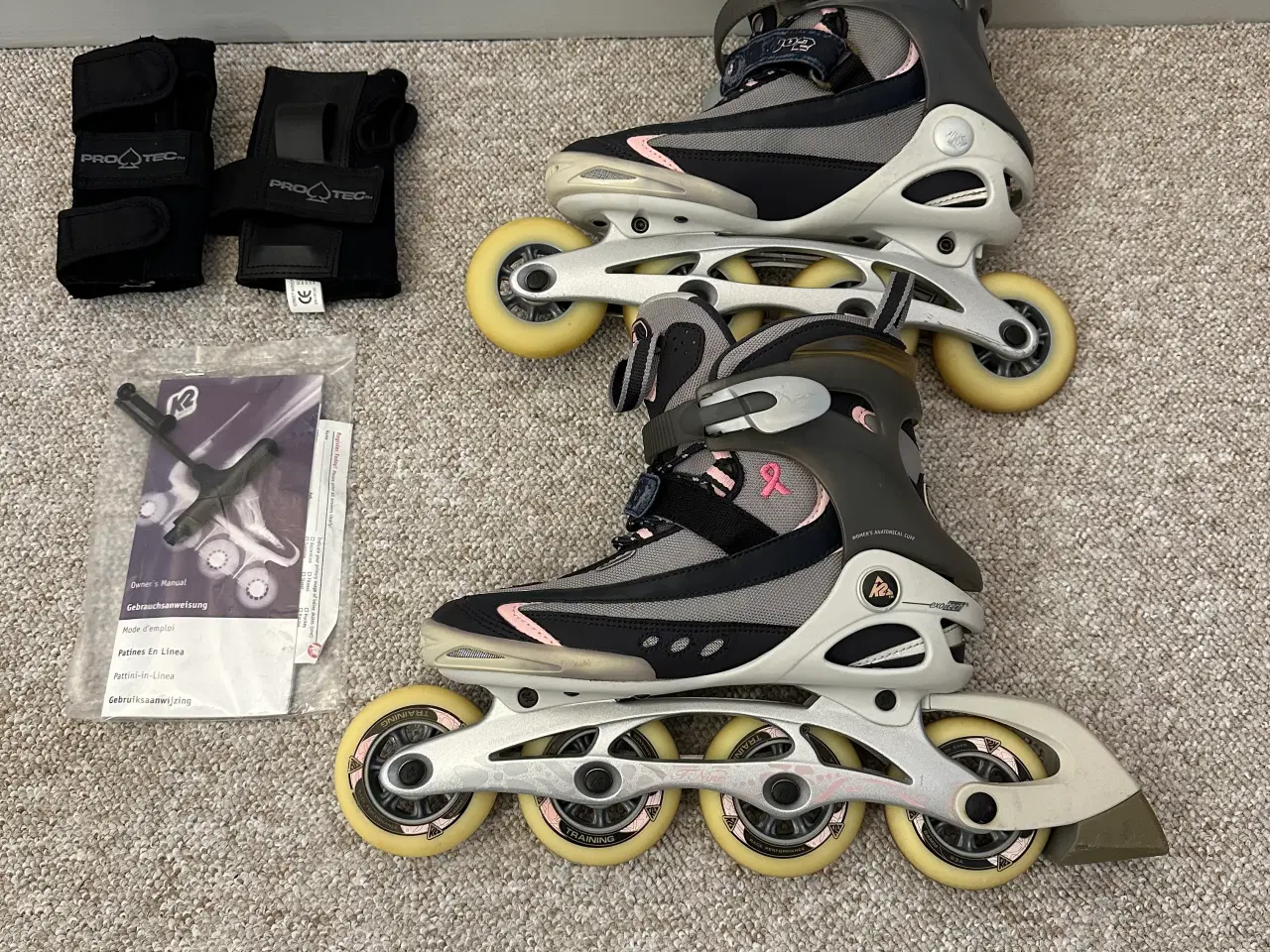 Billede 1 - K2 VO2 Rulleskøjter str. 39.5