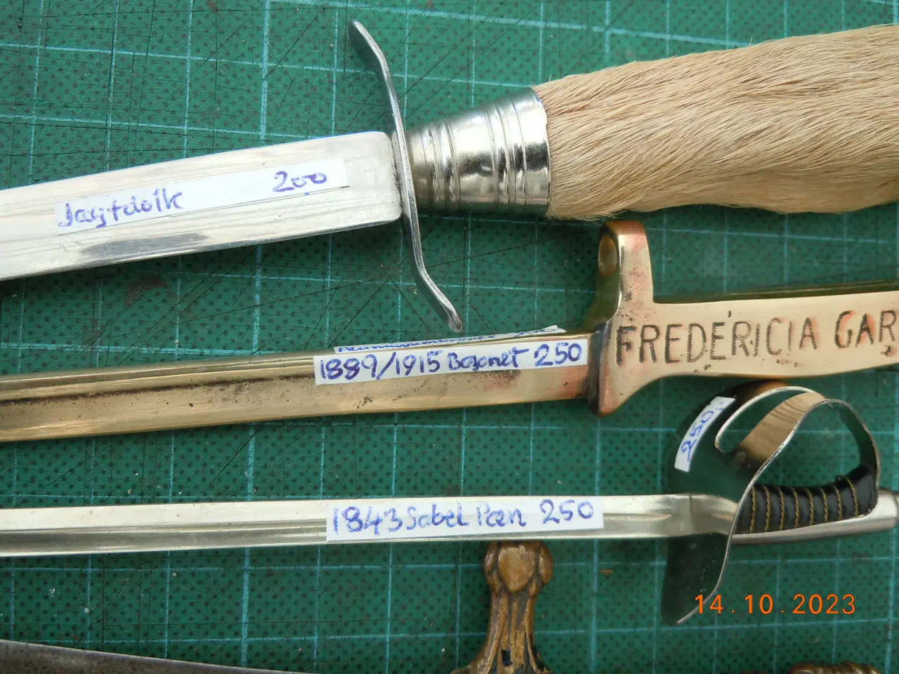 Billede 4 - Brevåbnere, papirknive, miniatureknive.