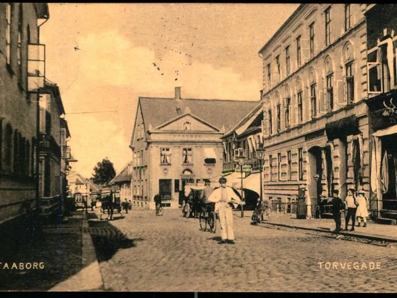 Billede 1 - Faaborg - Torvegade - Peter Alstrup 3895 - Brugt