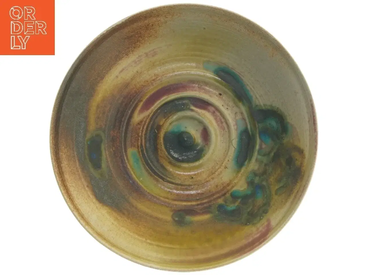 Billede 1 - Keramisk skål (str. Ø 21,5 cm)