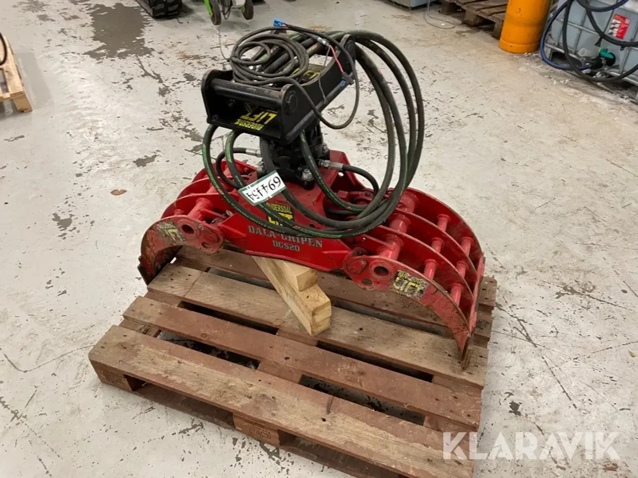 Billede 3 - Hydraulisk grab/klo DALA-GRIPEN DGS20